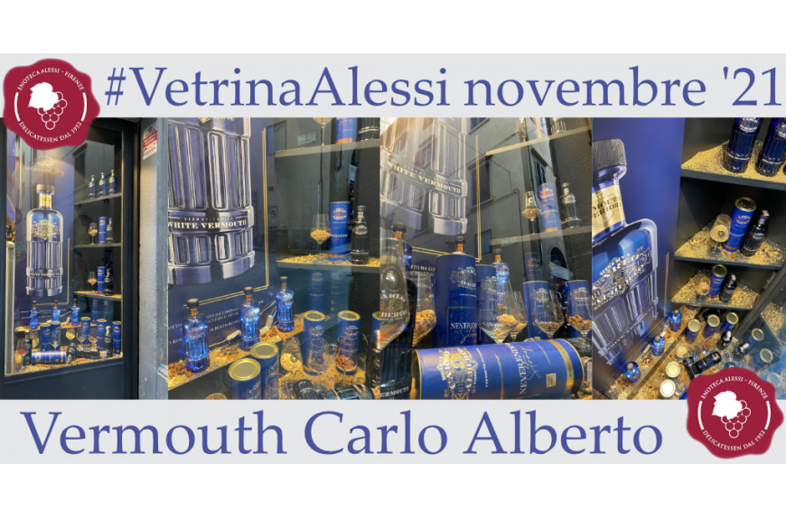Vetrina Alessi: Vermouth Carlo Alberto, novembre 2021