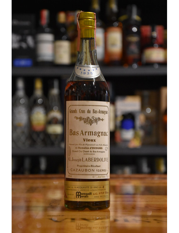 LABERDOLIVE BAS ARMAGNAC 1935 VIEUX CL.70