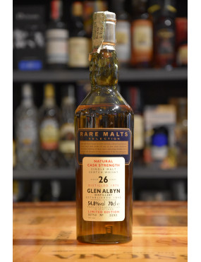 GLEN ALBYN 1975 26 Y RARE MALT CL.70