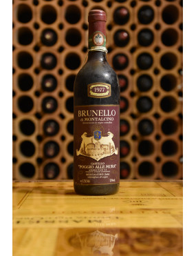 CASTELLO POGGIO ALLE MURA BRUNELLO 1977
