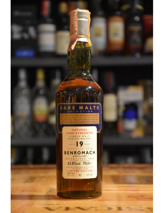 BENROMACH 1978 19 Y RARE MALT CL.70