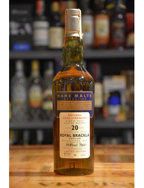 ROYAL BRACKLA 1978 20 Y RARE MALT CL.70