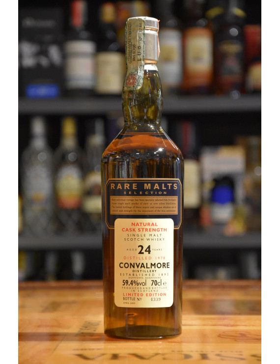 CONVALMORE 1978 24 Y RARE MALT  CL.70