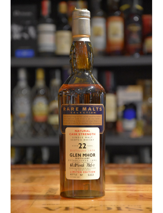 GLEN MHOR 1979 22 Y RARE MALT CL.70
