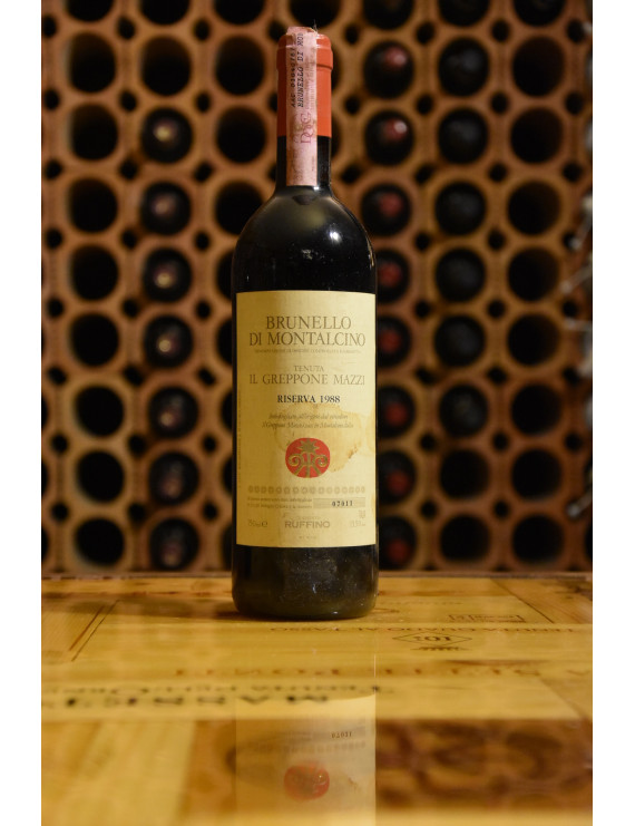 RUFFINO IL GREPPONE MAZZI BRUNELLO 1981