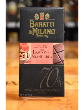 BARATTI TAV.FONDENTE  LAMPONE E MANDORLA 75g