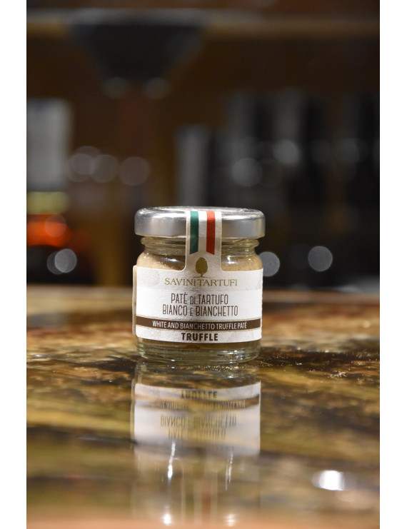 SAVINI PATE` DI TARTUFO BIANCO VETRO 30g