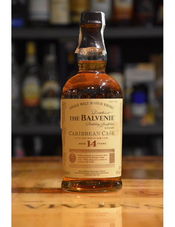 THE BALVENIE 14 Y CARRIBEAN CASK CL.70