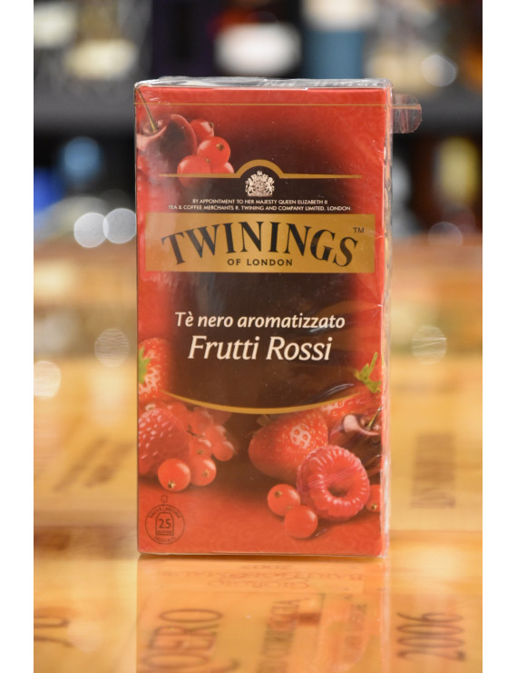 TWININGS TE´ NERO FRUTTI ROSSI 25 BUSTE