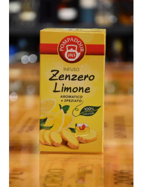 POMPADOUR INFUSO ZENZERO E LIMONE 20 BUSTE