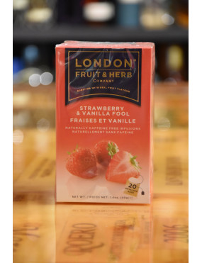 LONDON INFUSO STRAWBERRY & VANILLA FOOL 20 BUSTE