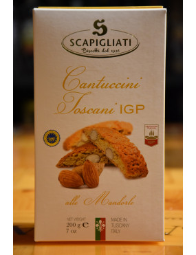 SCAPIGLIATI CANTUCCINI ALLE MANDORLE 200g