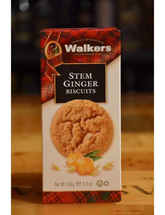 WALKERS STEM GINGER BISCUITS 150g