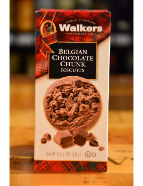 WALKERS CHOCOLATE CHUNK BISCUITS 150g