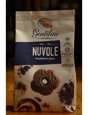 GENTILINI BISCOTTI NUVOLE CON PANNA E CACAO 330g