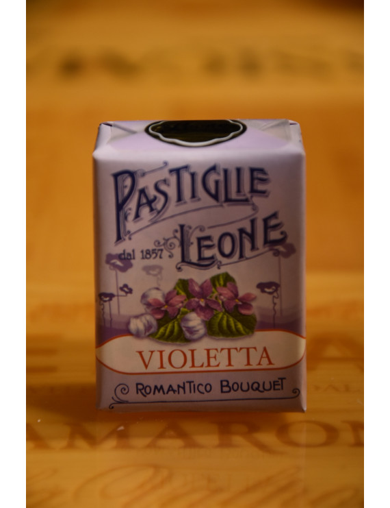 LEONE PASTIGLIE SCATOLINA VIOLETTA 30g