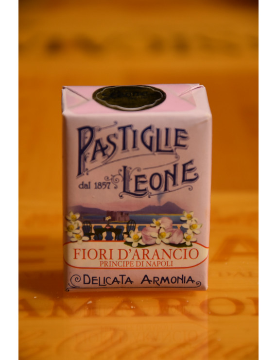 LEONE PASTIGLIE SCATOLINA FIOR D`ARANCIO 30g