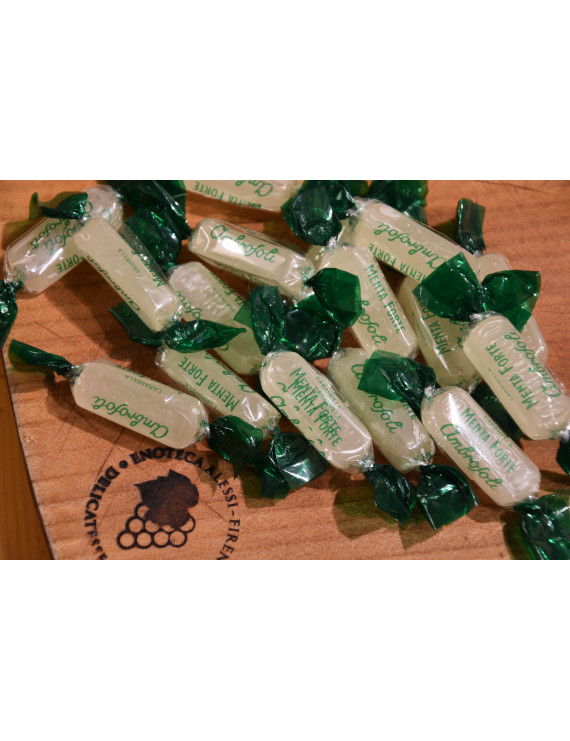 AMBROSOLI CARAMELLE MENTA FORTE 500g