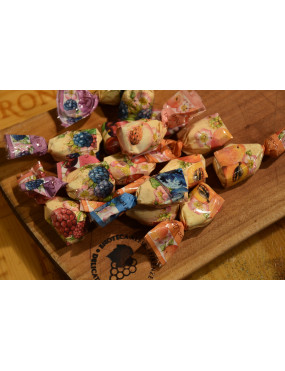 CAFFAREL CARAMELLE PURO FRUTTO ASSORTITE 500g