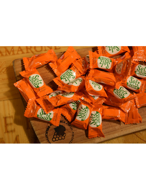 DUFOUR CARAMELLE SELZ SODA ARANCIA 500g