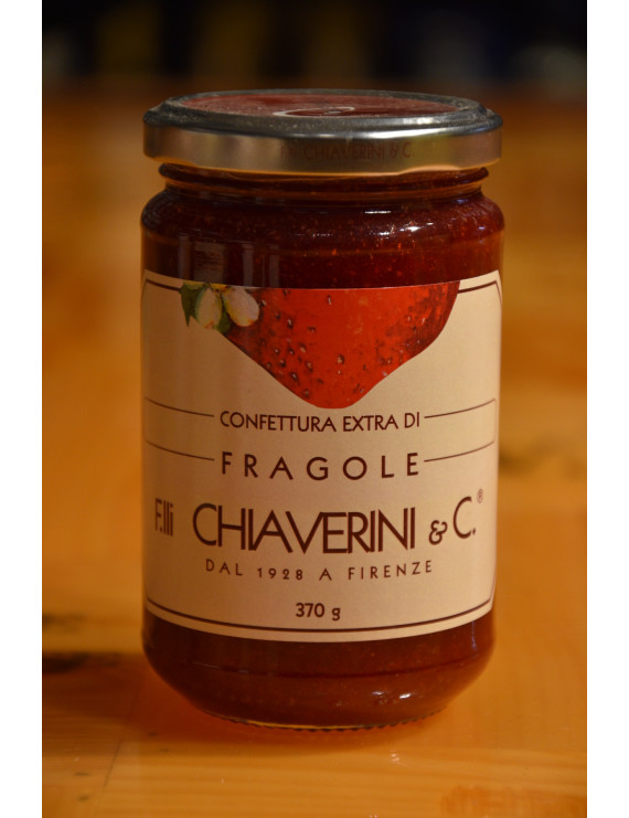 CHIAVERINI CONFETTURA EXTRA FRAGOLE VETRO 370g