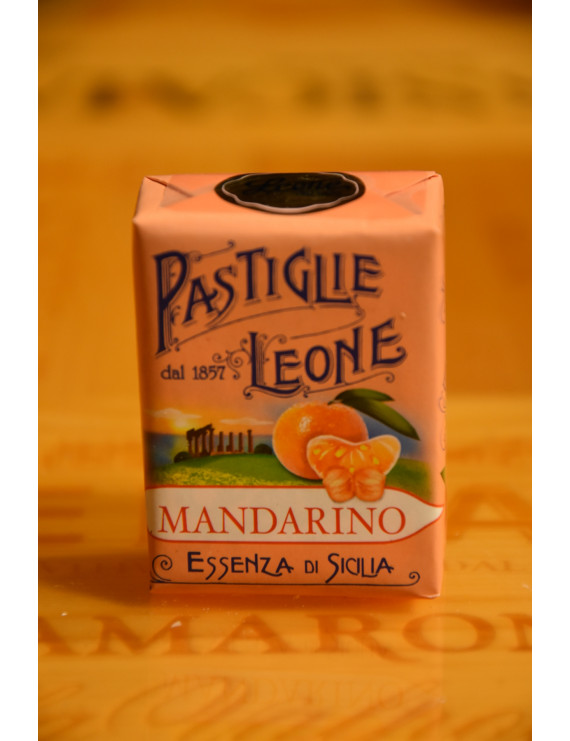 LEONE PASTIGLIE SCATOLINA MANDARINO 30g