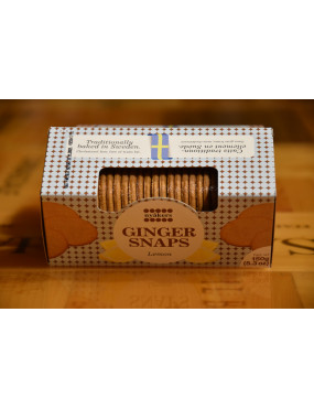 NYAKERS GINGER SNAPS LEMON 150g