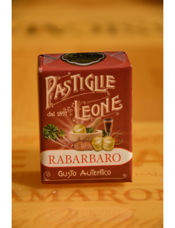 LEONE PASTIGLIE SCATOLINA RABARBARO 30g