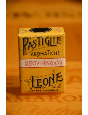 LEONE PASTIGLIE SCATOLINA MENTA GENZIANA 30g