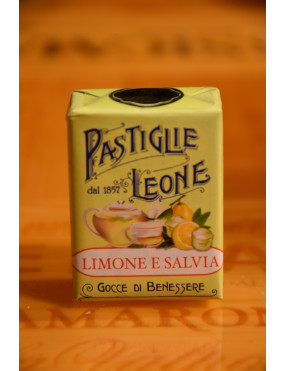 LEONE PASTIGLIE SCATOLINA LIMONE SALVIA 30g