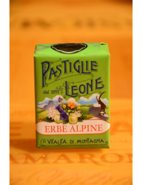 LEONE PASTIGLIE SCATOLINA ERBE ALPINE 30g