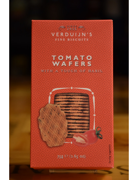 VERDUIJN´S CHEESE BISCUITS WITH TOMATO BASIL 75g
