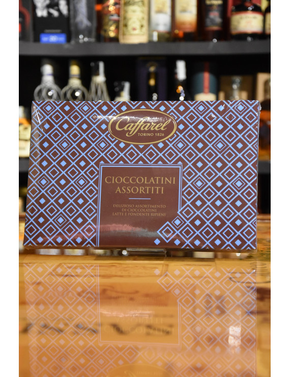 CAFFAREL SCATOLA CIOCCOLATINI ASSORTITI 180g