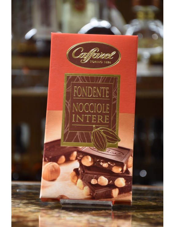 CAFFAREL TAV.NOCCIOLATO FONDENTE 150g