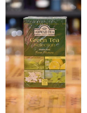 AHMAD TEA GREEN TEA SELECTION 20 TEA BAGS