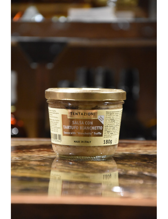 TENTAZIONI SALSA CON TARTUFO BIANCHETTO 180g