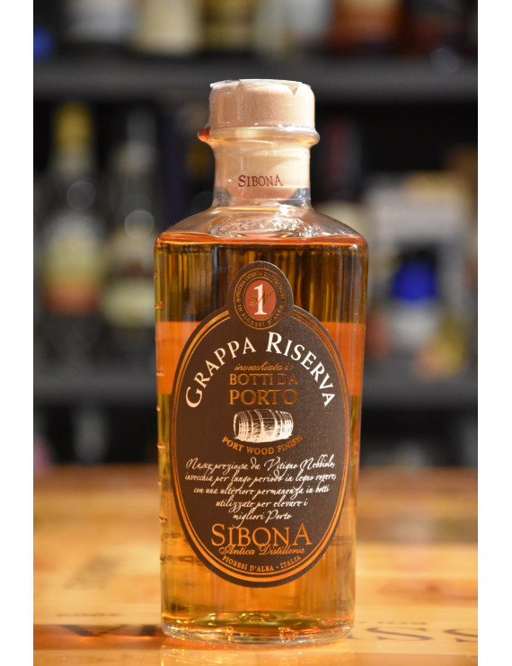 SIBONA GRAPPA RISERVA AFFINATA BOTTI PORTO CL.50