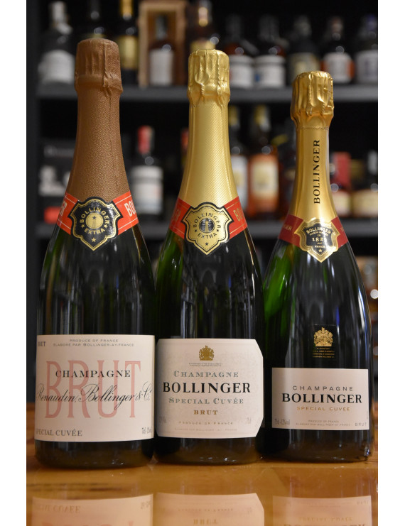 BOLLINGER SPECIAL CUVEE BRUT CONFEZIONE 3 BOT.100°