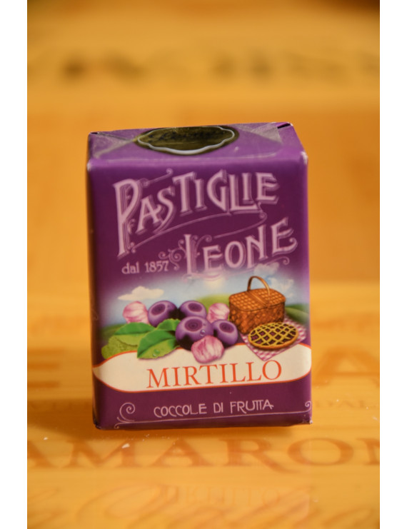 LEONE PASTIGLIE SCATOLINA MIRTILLO 30g