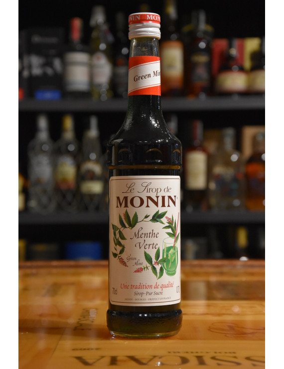 MONIN LIQUEUR DE CREME DE MENTHE VERTE CL.70