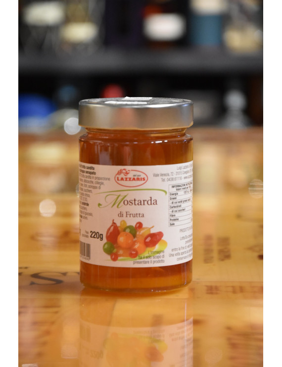 LAZZARIS MOSTARDA DI FRUTTA 380g