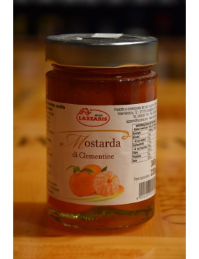 LAZZARIS MOSTARDA DI CLEMENTINE 380g