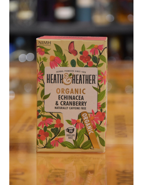 HEATH & HEATHER ORGANIC ECHINACEA & CRANBERRY 20 B