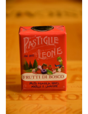 LEONE PASTIGLIE SCATOLINA FRUTTI DI BOSCO 30g