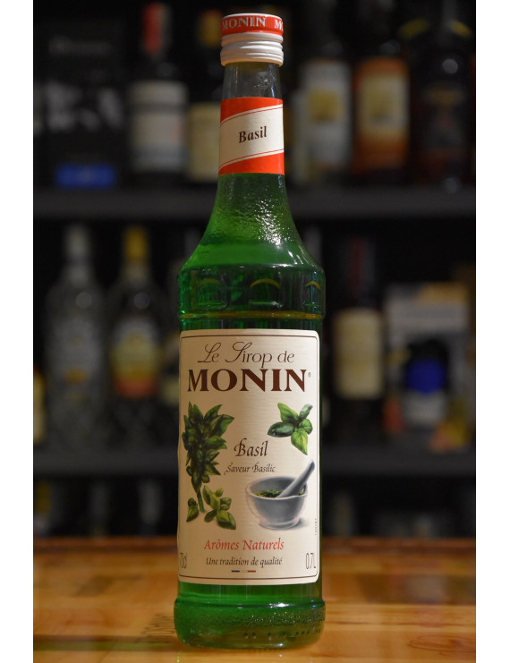 MONIN SCIROPPO DE BASILIC CL.70