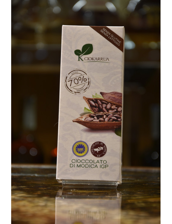 CIOKARRUA TAV.MODICA CIOCCOLATO PURO 70% 100g