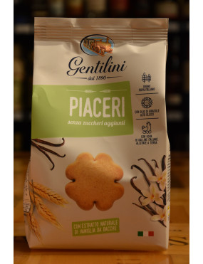 GENTILINI BISCOTTI PIACERI SENZA ZUCCHERO 330g