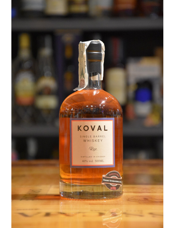 KOVAL RYE WHISKY SINGLE BARREL CL.50