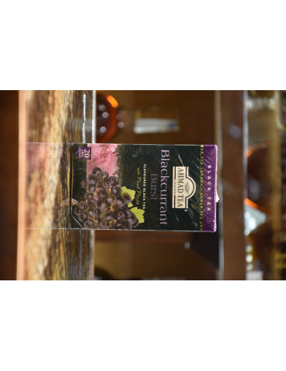 AHMAD TEA BLACK TEA BLACKCURRANT BURST 20 TEA BAGS