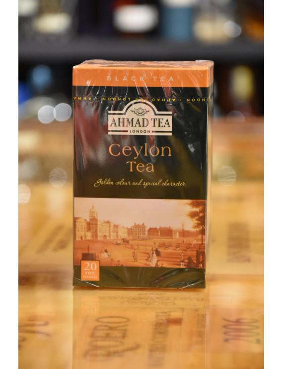 AHMAD TEA BLACK TEA CEYLON 20 TEA BAGS